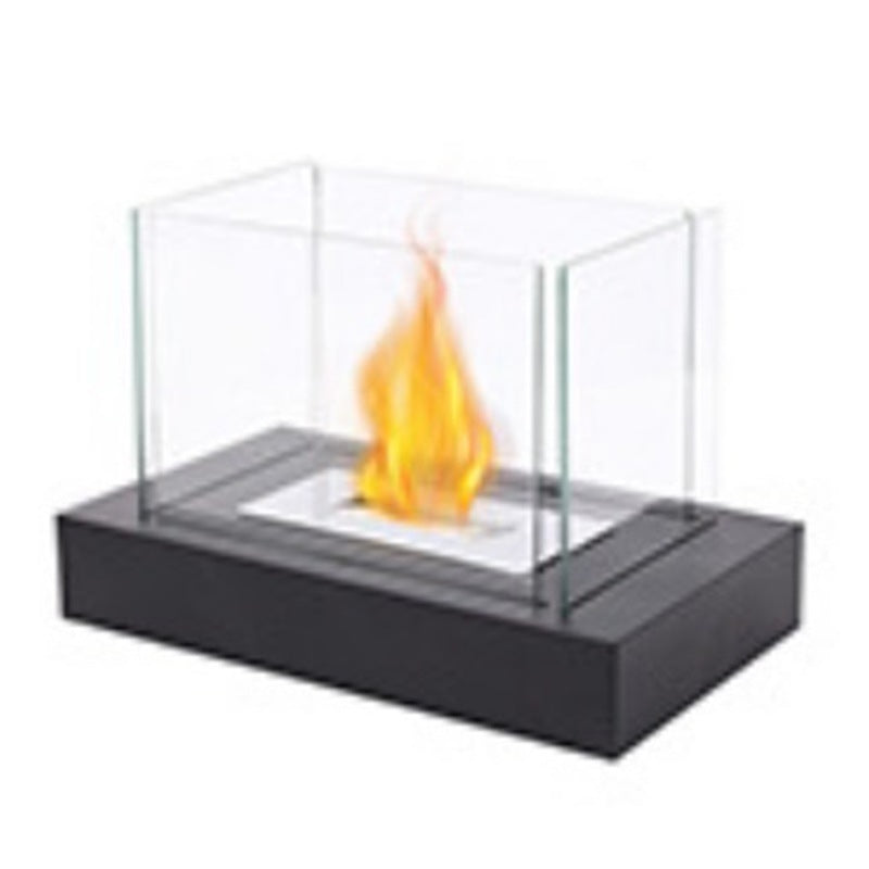 Small tabletop heating fireplace